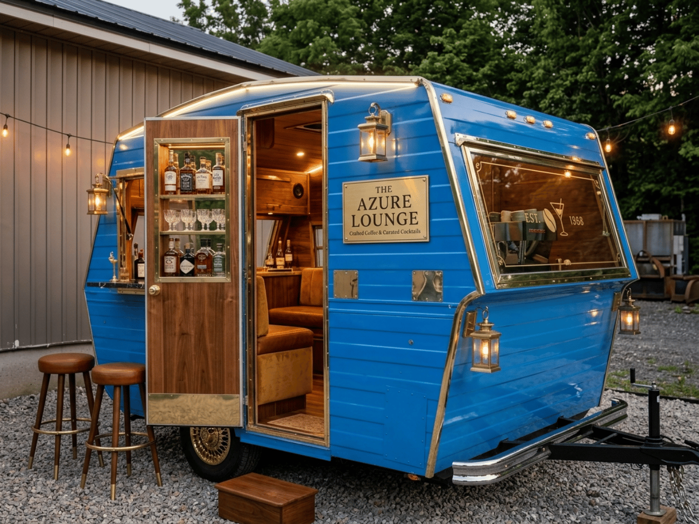 Premium Cocktails and Bar setup